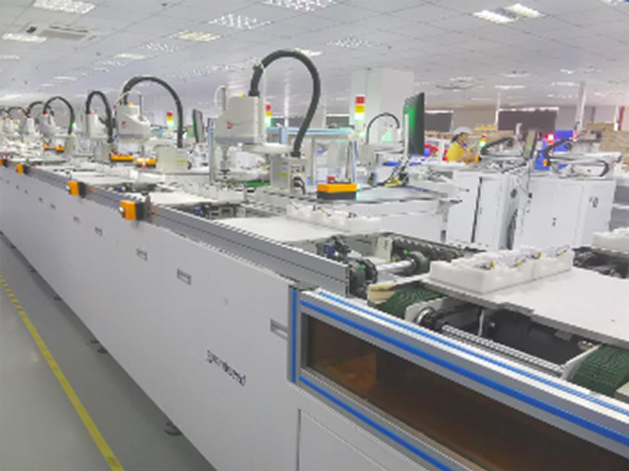 自動裝配移印檢測線